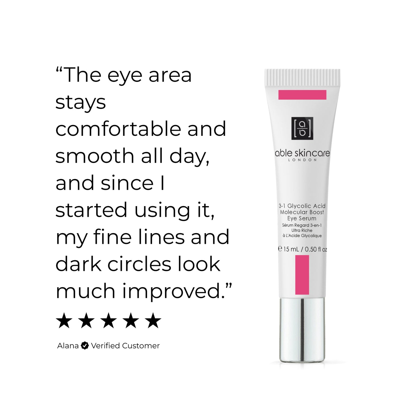 3-1 Glycolic Acid Molecular Boost Eye Serum