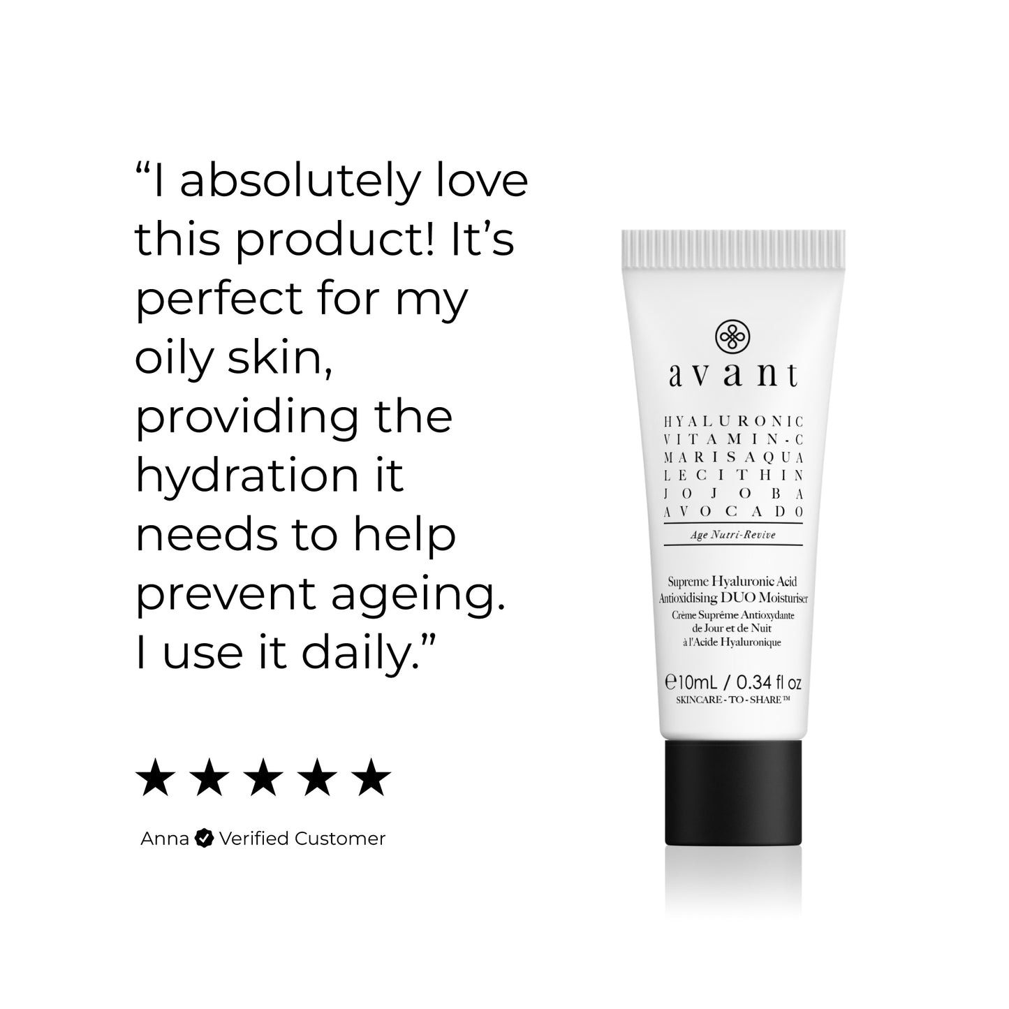 Supreme Hyaluronic Acid Anti-oxidising DUO Moisturiser