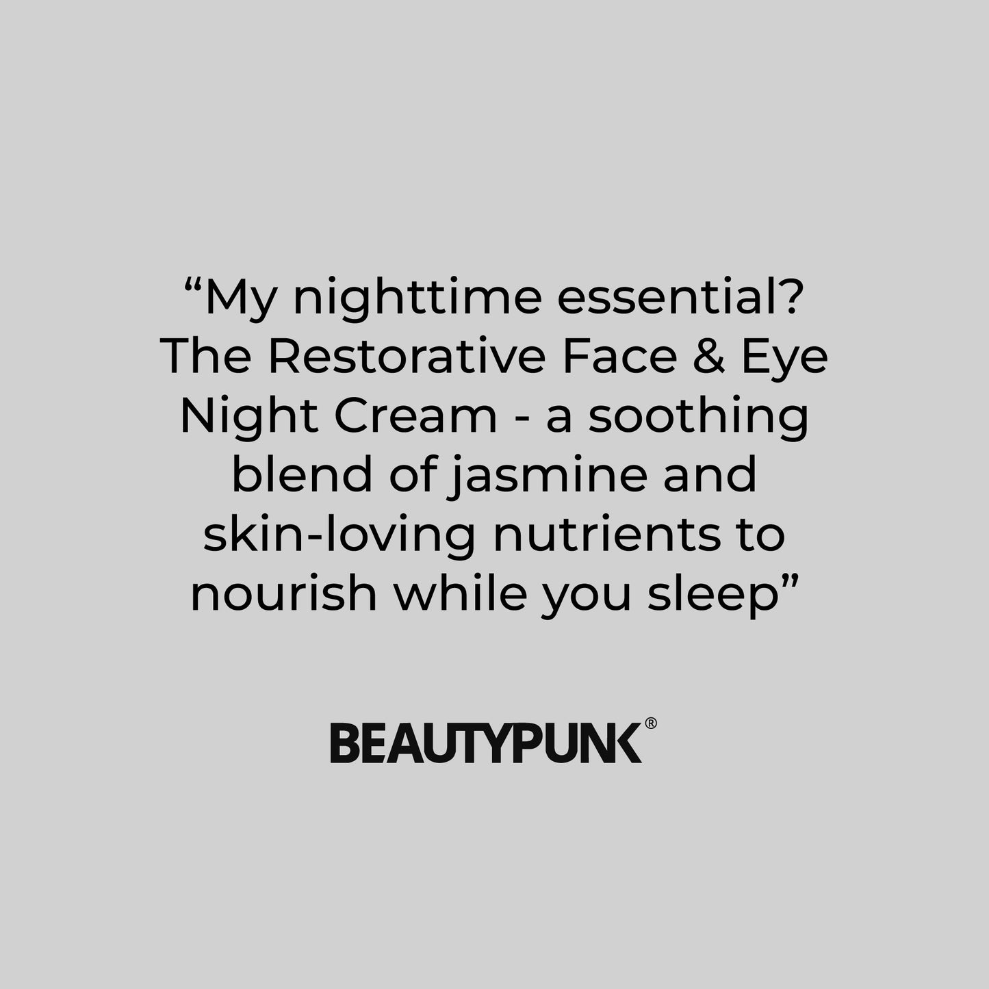 Restorative Face & Eye Night Cream 10 ml