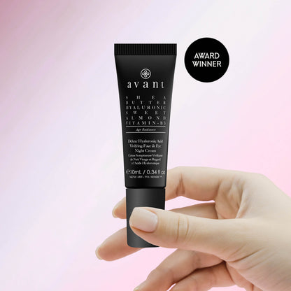 Deluxe Hyaluronic Acid Vivifying Face & Eye Night Cream 10ml