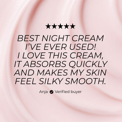 Deluxe Hyaluronic Acid Vivifying Face & Eye Night Cream 10ml