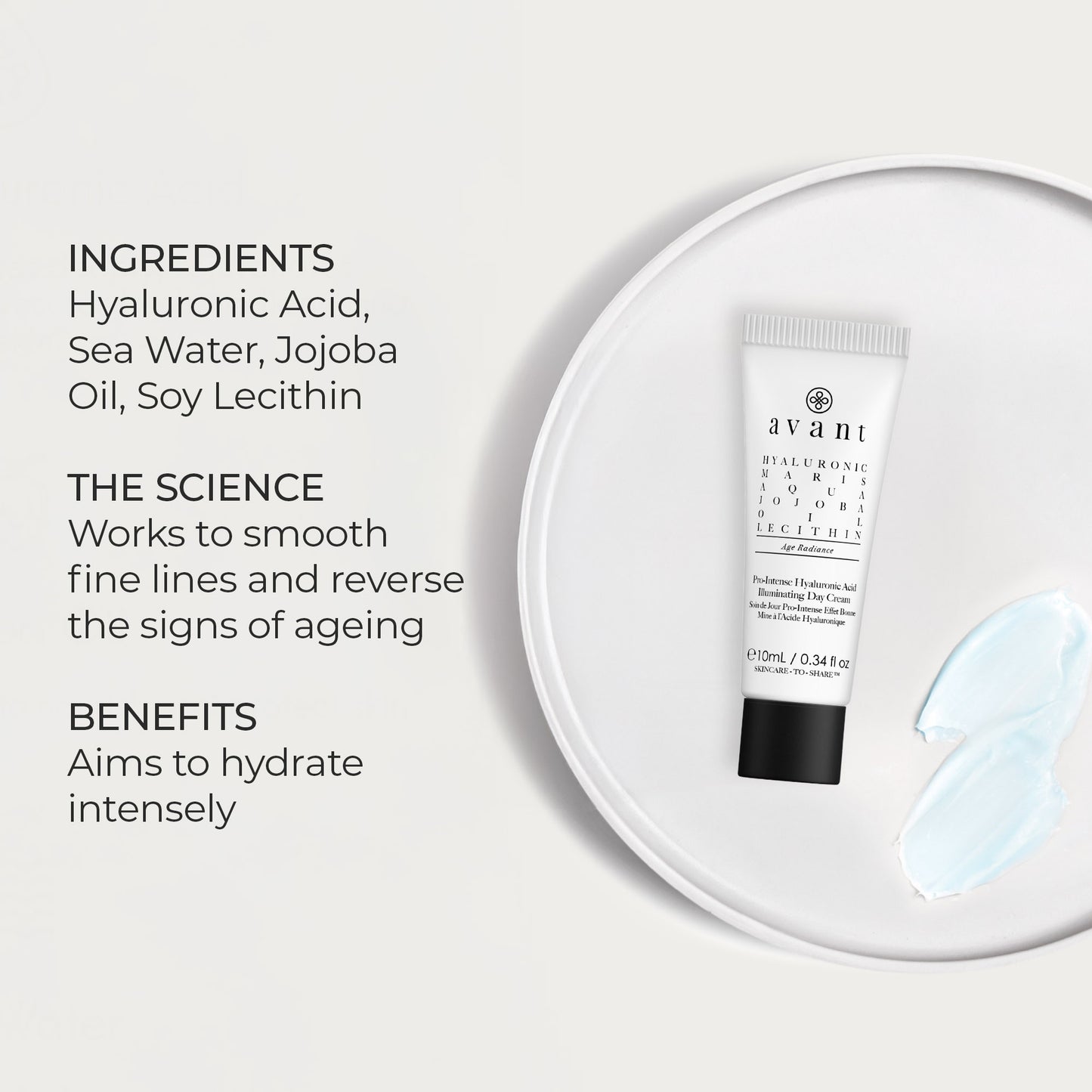 Pro-Intense Hyaluronic Acid Illuminating Day Cream 10ml