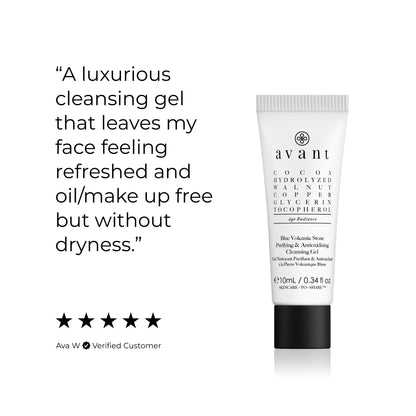 Blue Volcanic Stone Purifying & Antioxidising Cleansing Gel