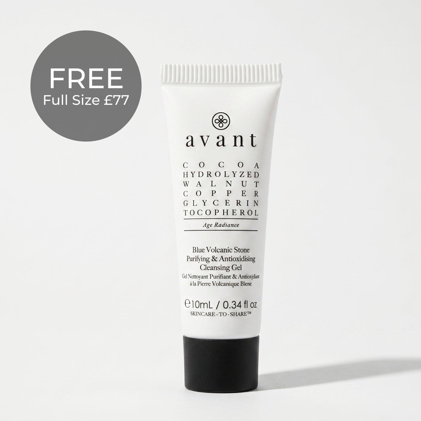 Blue Volcanic Stone Purifying & Antioxidising Cleansing Gel