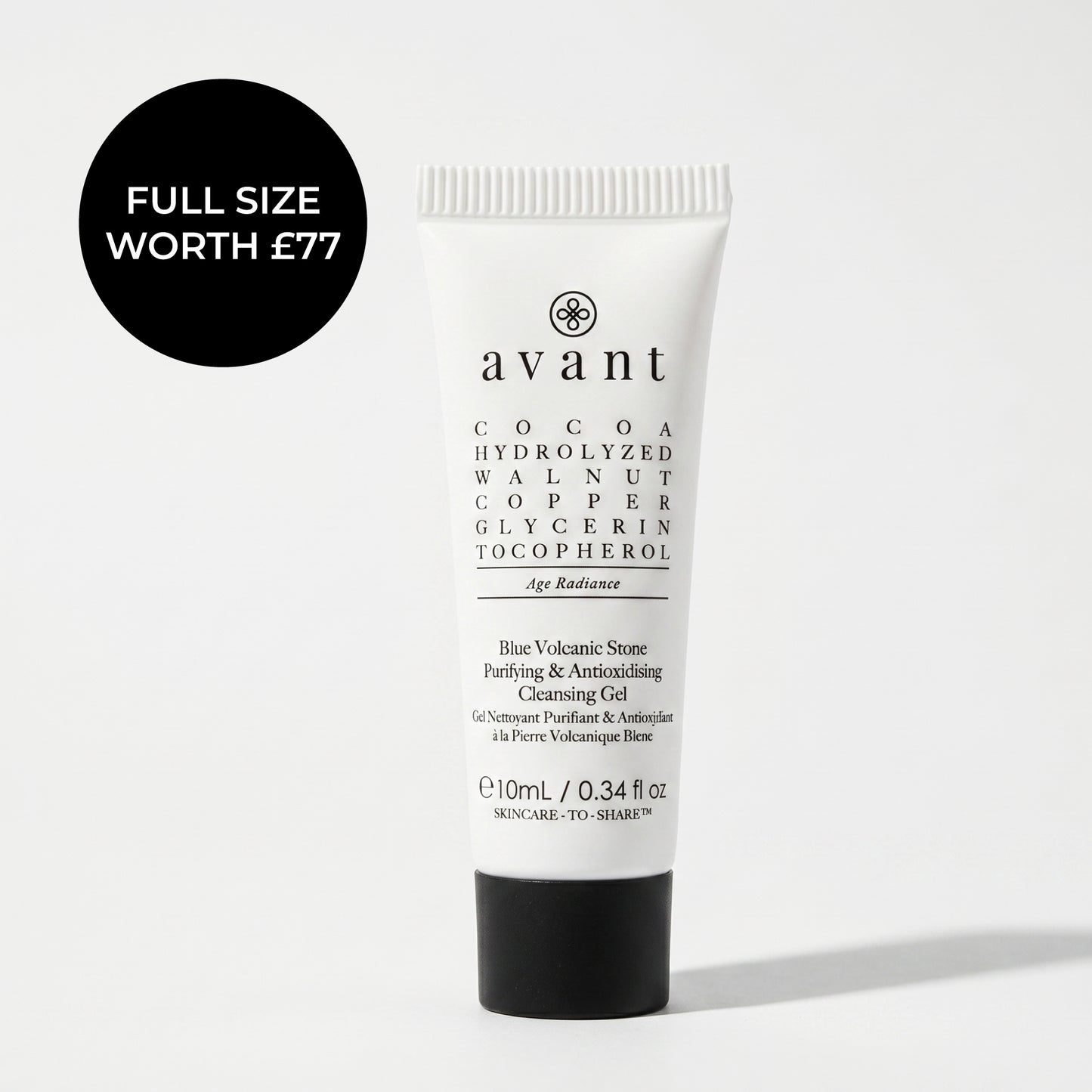 Blue Volcanic Stone Purifying & Antioxidising Cleansing Gel