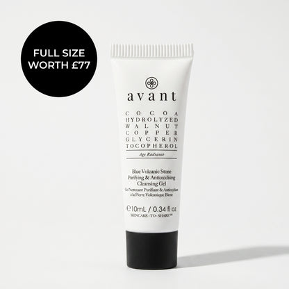 Blue Volcanic Stone Purifying & Antioxidising Cleansing Gel