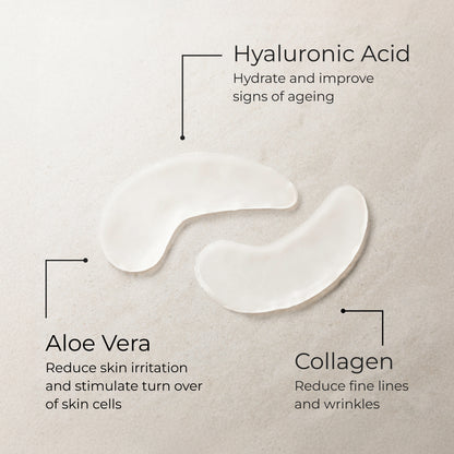 Hydra-Bright Collagen Eye Restoring Pads 3-Pack