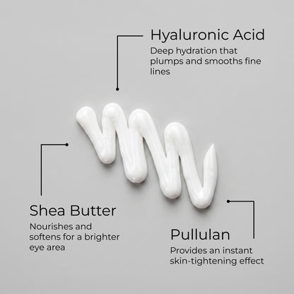 Brightening & De-Puffing Hyaluronic Overnight Eye Recovery Mask