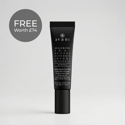 Brightening & De-Puffing Hyaluronic Overnight Eye Recovery Mask