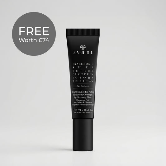 Brightening & De-Puffing Hyaluronic Overnight Eye Recovery Mask