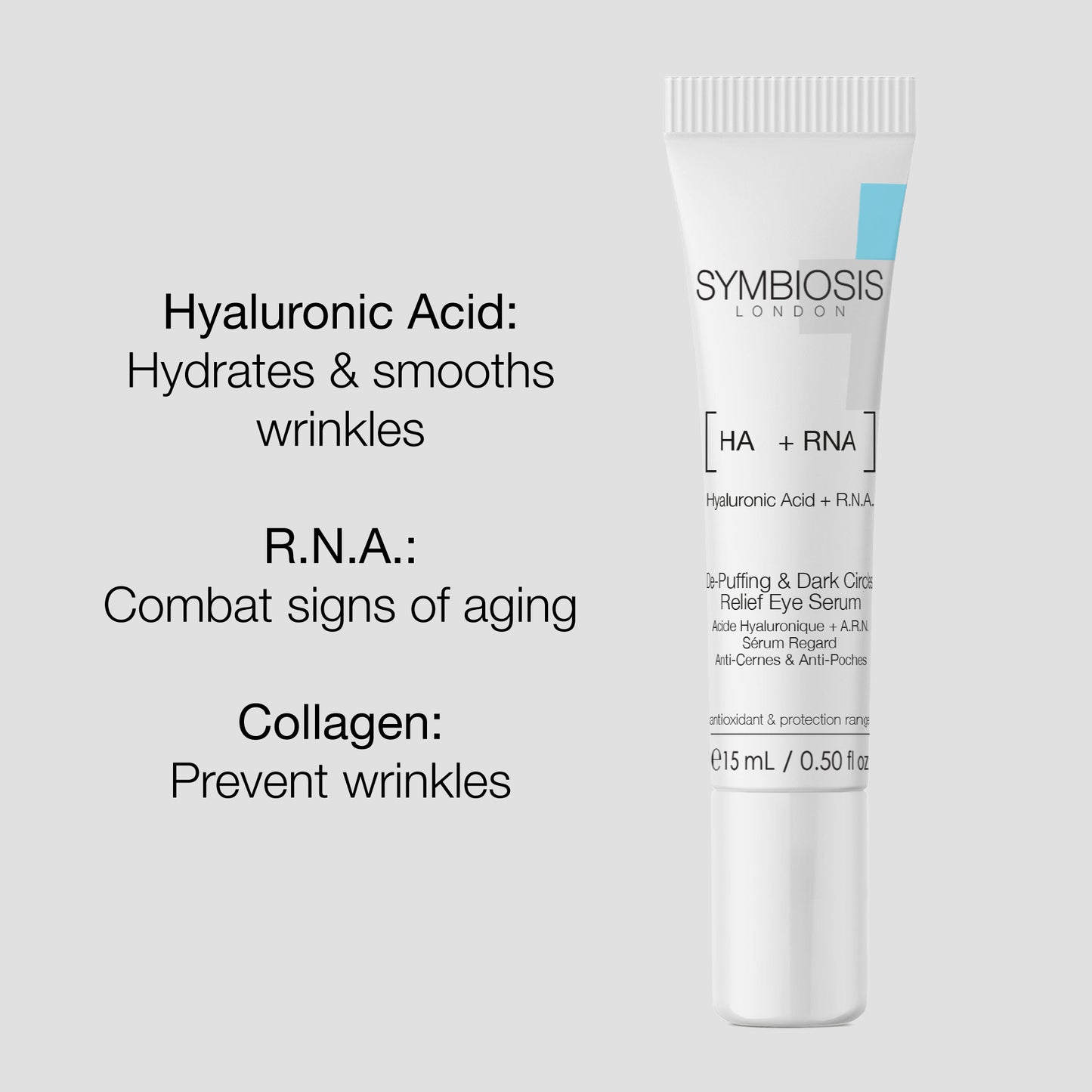 [Hyaluronic Acid + R.N.A.] - De-puffing & Dark Circles Relief Eye Serum